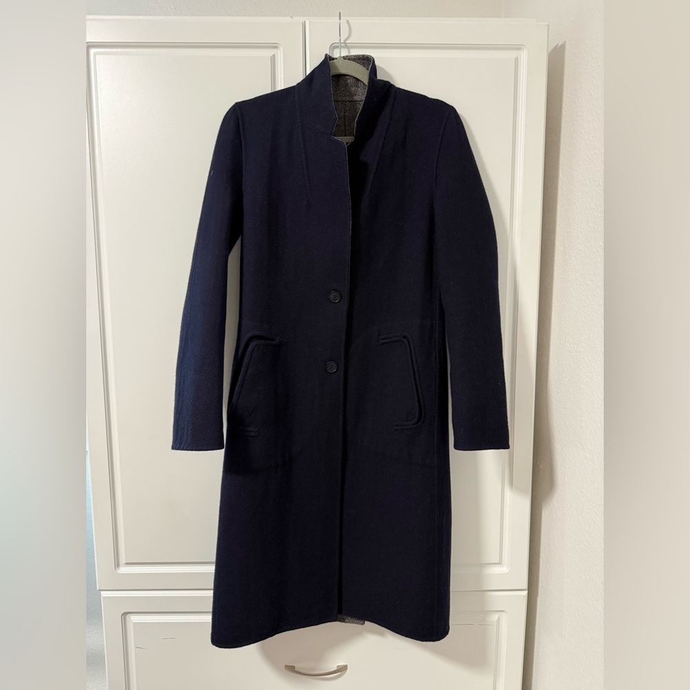 Maison Martin Margiela Reversible Wool Coat Women’s Size 4 Made in Italy